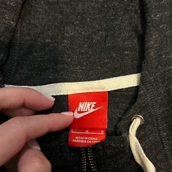 Women’s Nike Charcoal Hoodie - Picture 2 of 2